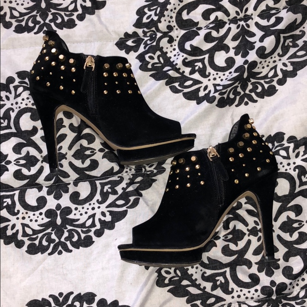 Studded booties